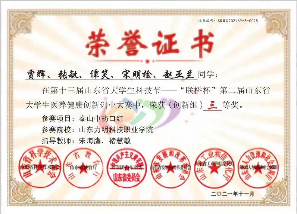 山東力明科技職業(yè)學院